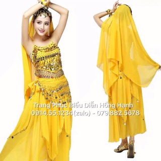 Trang Phục Ấn độ Người Lớn ( Váy + yêm )