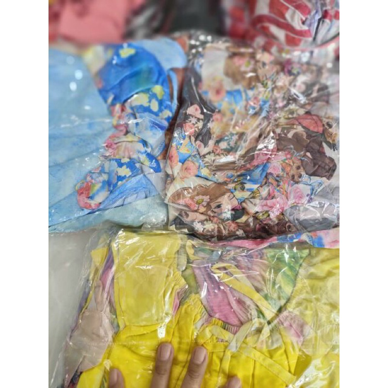 Váy lụa 3D cho bé gái 8-22kg