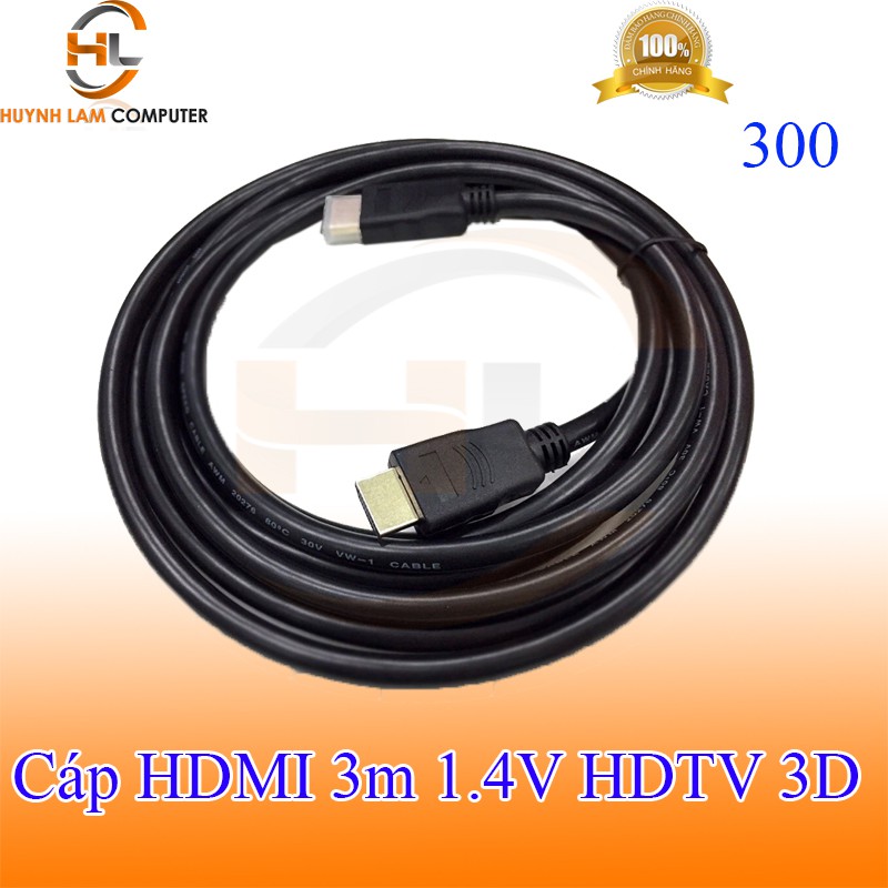 Cáp HDMI 3m HiSpeed 300 chuẩn 1.4V HDTV 3D