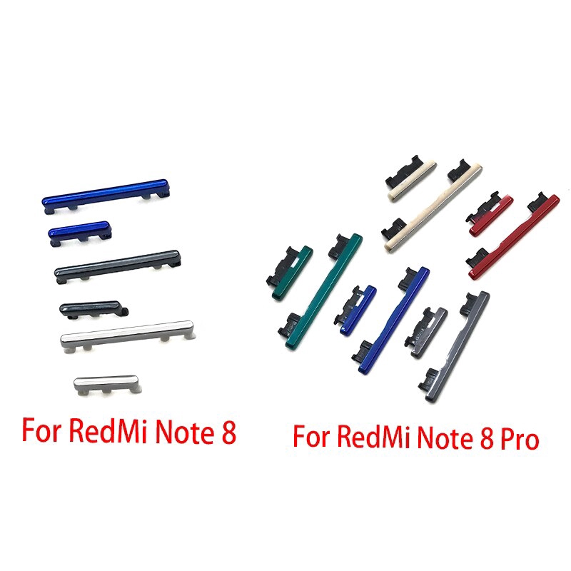 Set nút nguồn + nút âm lượng cho điện thoại Xiaomi Redmi Note 8 Pro