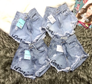 QUẦN SHORT JEAN IN CHỮ CÁC KIỂU