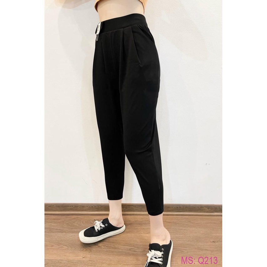 Quần vải Baggy umi hàn l1,đảm bảo không cắn,không xù,lên from chuẩn-Minxy shop