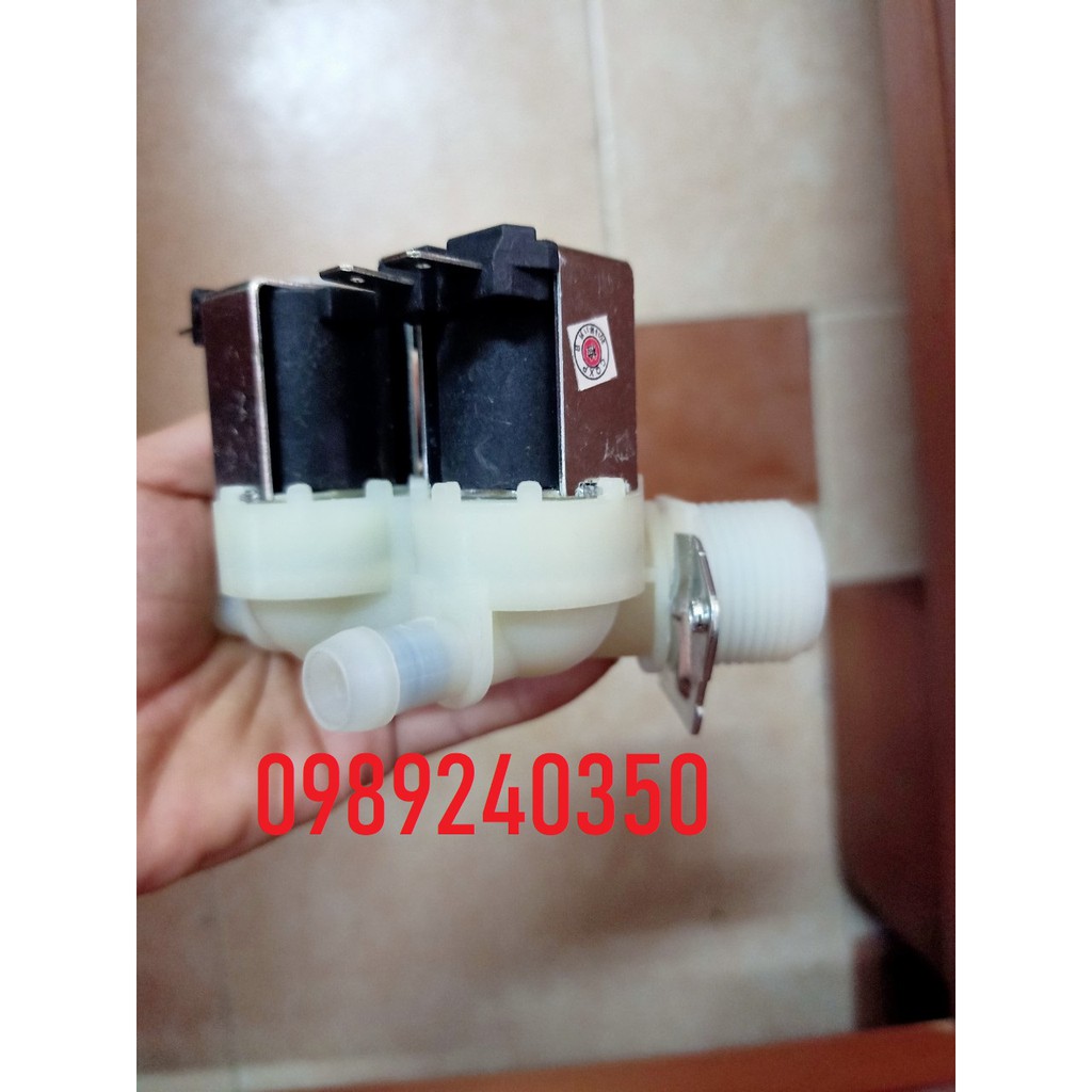 Van cấp nước 3 máy giặt Samsung, LG cửa trước, lồng ngang chính hãng