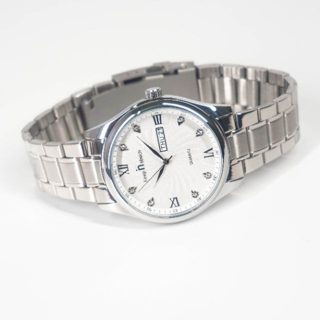 ĐỒNG HỒ NAM KEEP IN TOUCH 8191 DÂY THÉP SANG TRỌNG Bán lẻ giá sỉ