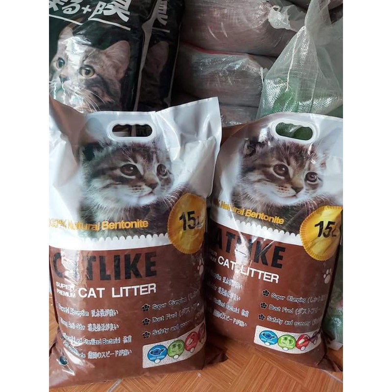 Cát vệ sinh cát Like 15L