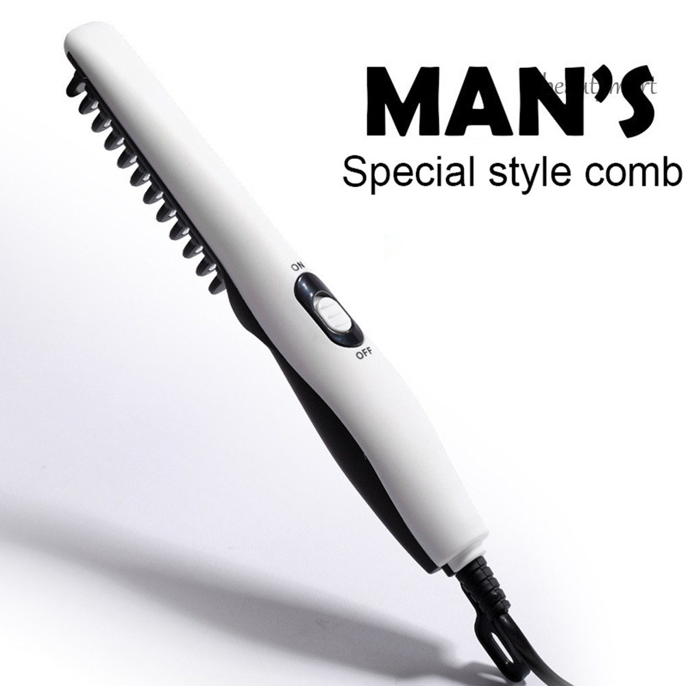 [Hàng mới về] Máy tạo kiểu tóc/râu thẳng/xoăn 2 trong 1 cho nam