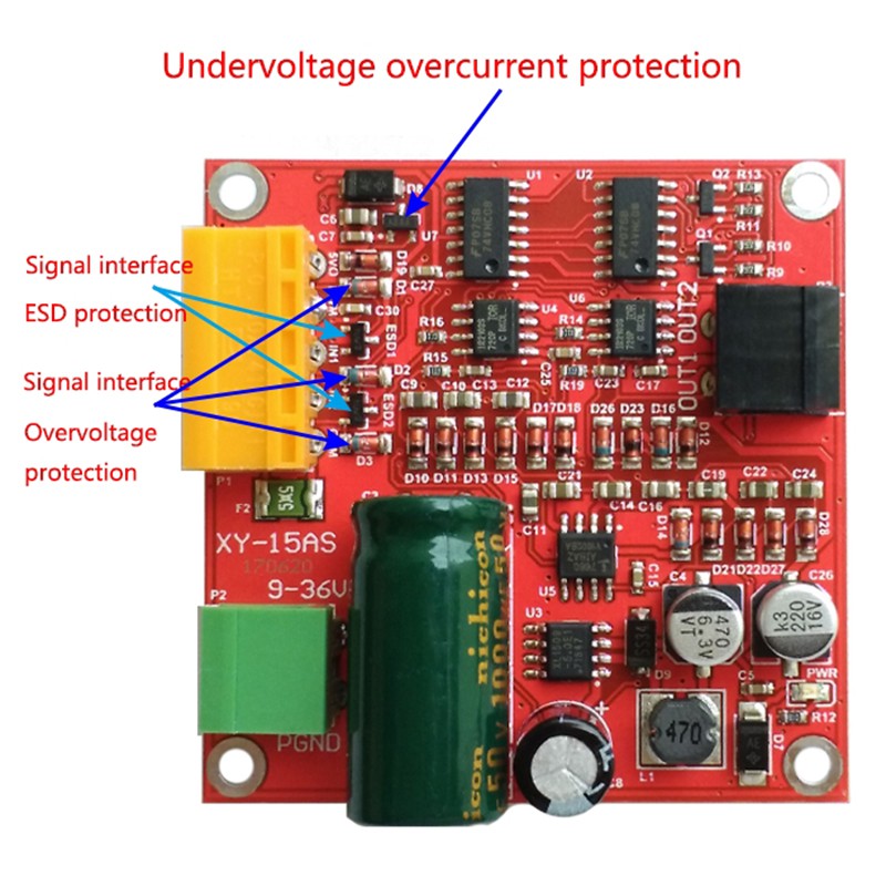 1 Bảng Mạch Điều Khiển Tốc Độ Động Cơ DC PWM CCW 12v 24v 36v