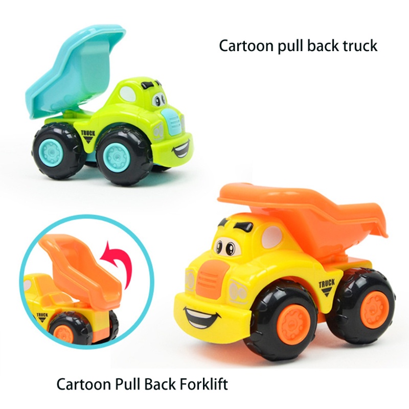 Mô Hình Xe Tải Hoạt Hình Đồ Chơi Cho Bé