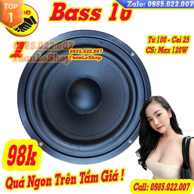LOA BASS 1.6 TẤC CHINA GIÁ RẺ - GIÁ 01 LOA BASS 16