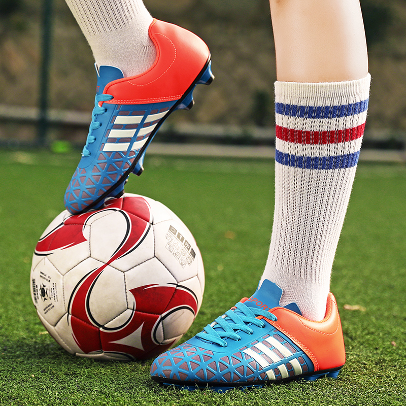 Giày bóng đá có đinh lớn chống trượt dành cho nam thi đấu thể thao ngoài trời / trong nhà