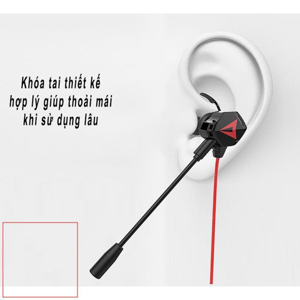 Tai Nghe Chơi Game, Tai Nghe Gaming 2021 Chống Ồn GH5 Gamer Pro Phiên Bản Nâng Cấp sendem S2, Tặng Bộ Phụ Kiện Mic Rời