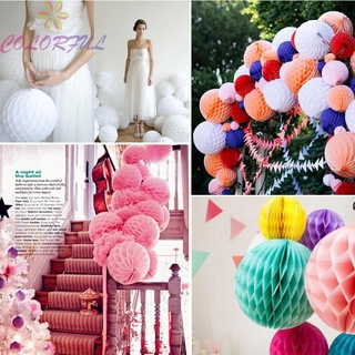 Lồng Đèn Giấy Tổ Ong Trang Trí Tiệc