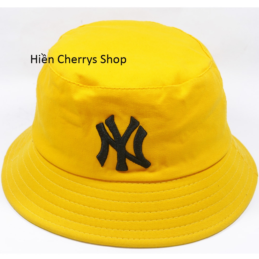 Nón BucKet, nón tai bèo NY 1 mặt chất liệu Kaki Form chuẩn đẹp thích hợp cho tuổi teen