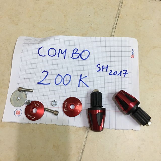 Combo ốc gương to và gù nhọn driven sh 2017