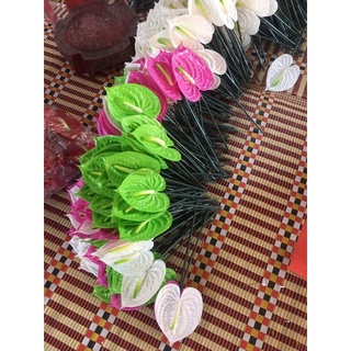 Lá hồng môn giả