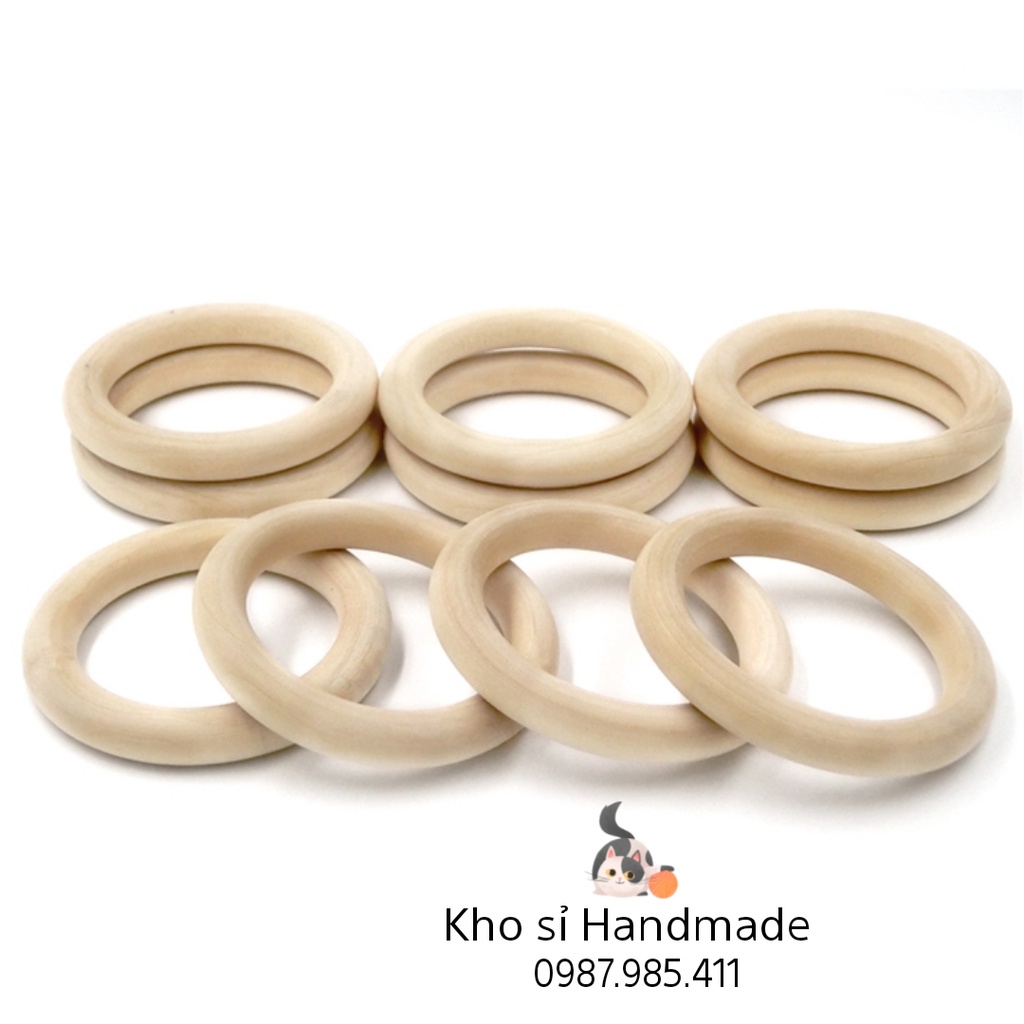 Lục Lạc Vòng Gỗ làm đồ chơi cho bé