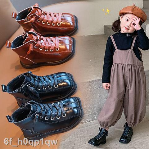BÁN SỈ Giày boot cổ cao thời trang cá tính cho bé gái 1-7 tuổi