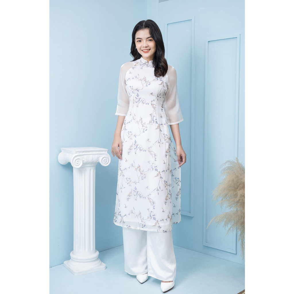 Áo Dài Cách Tân Nữ Lụa Tơ