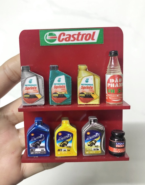 Mô hình SET kệ nhớt 1/12