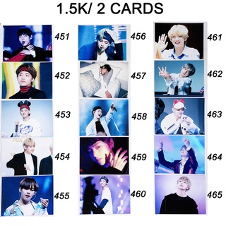 Sale set card V BTS 4