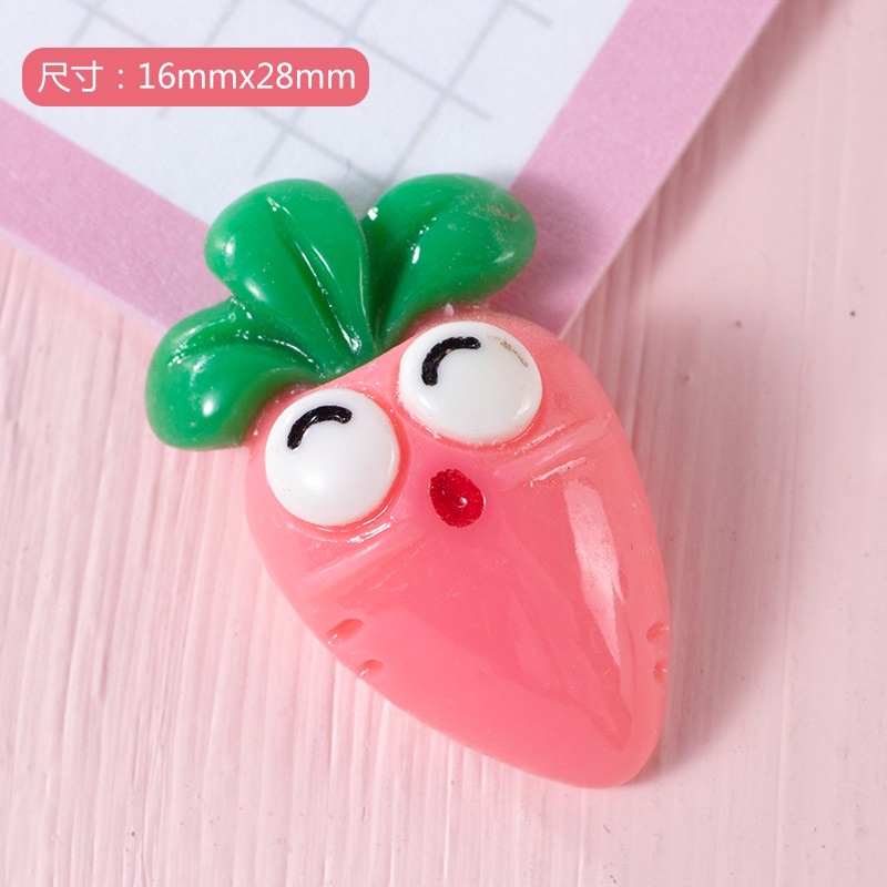 sicker cross gắn dép cross họa tiết cà rốt mặt cười SHINCR778231