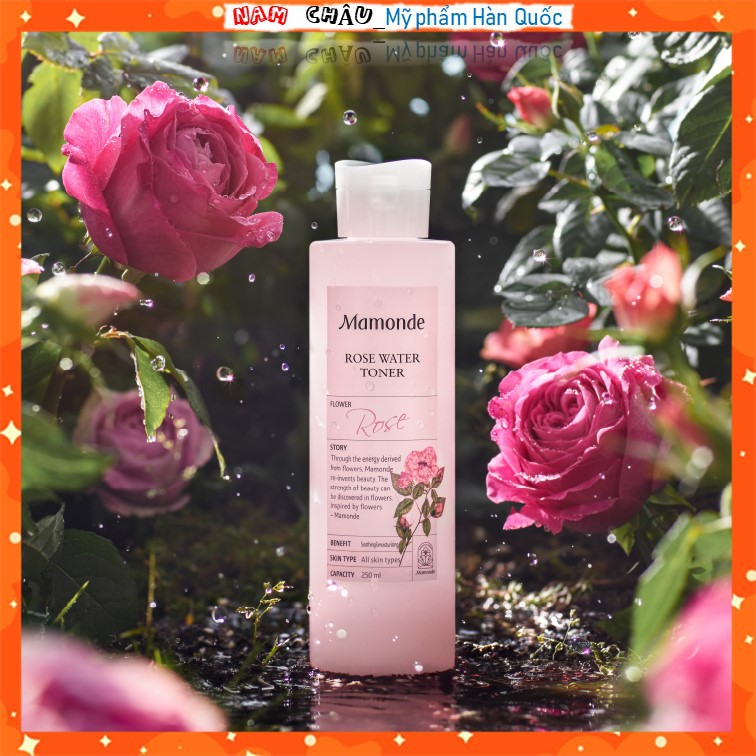 [Quà tặng 1C Khẩu Trang] Nước hoa hồng Mamonde Rose Water Toner cấp ẩm, làm mềm mịn da 250ml NPP Nam Châu | BigBuy360 - bigbuy360.vn