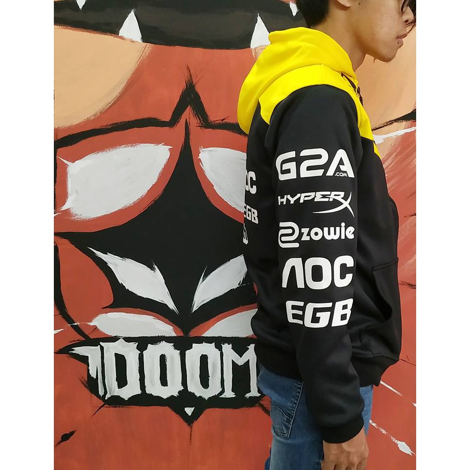 Áo khoác Hoodie Zipper Navi full logo