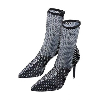 (ORDER) Bốt trong suốt dự tiệc tán đá BIG SIZE 35-42