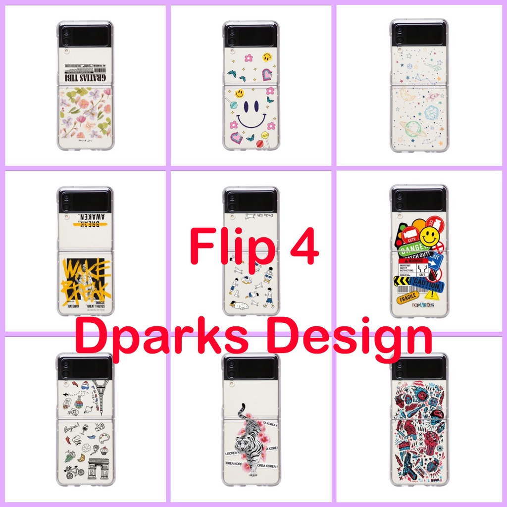 Bao da điện thoại Hàn Quốc cho Samsung Galaxy DPARKS Collection 3 Z Flip 4