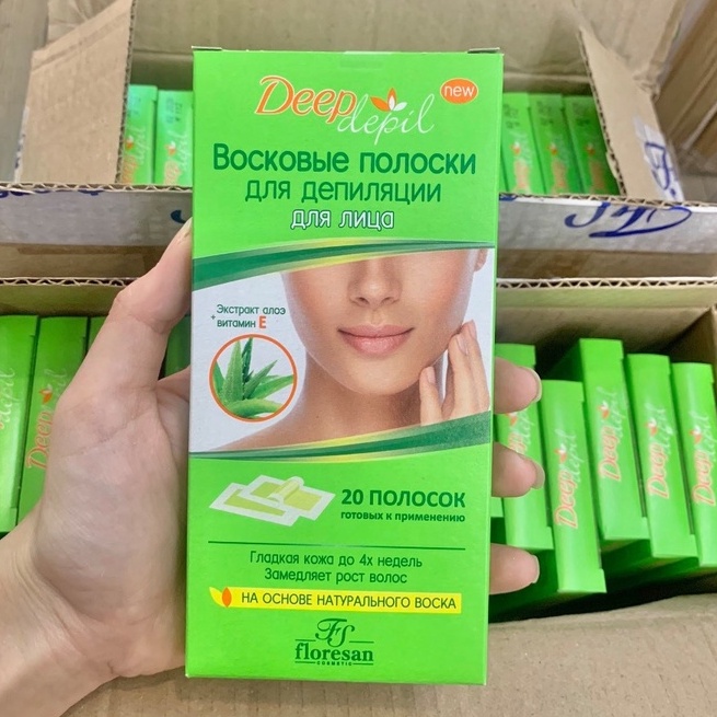 Miếng WAX tẩy Lông Mặt Deep Depil