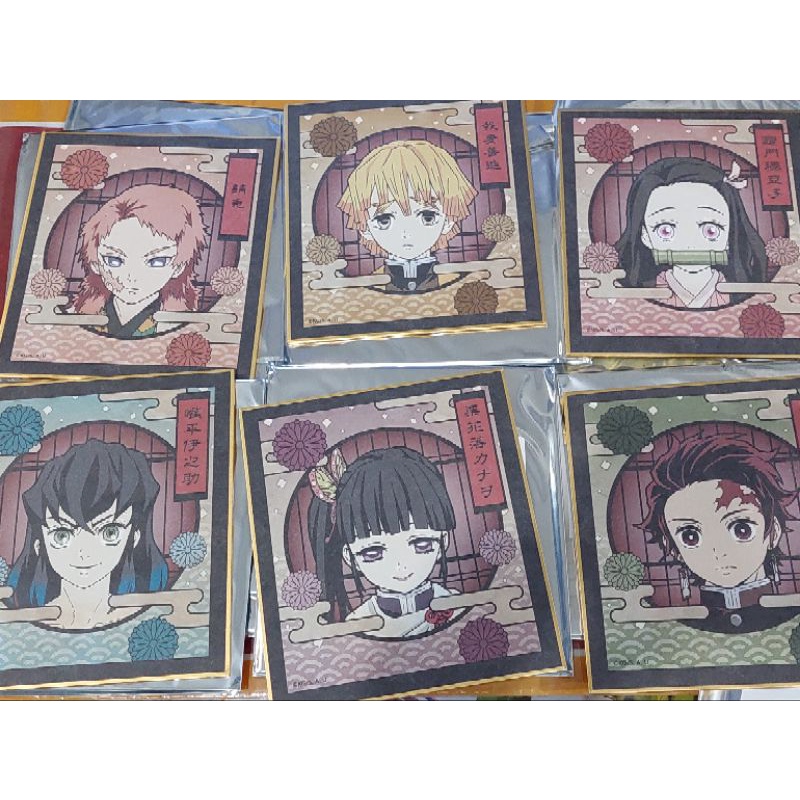 Giấy màu các nhân vật Kimetsu no Yaiba