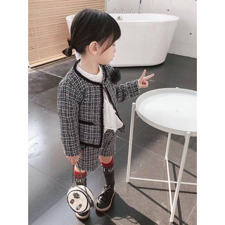Set Dạ Hàn Quốc cho bé gái