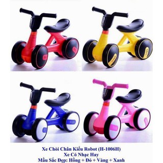 XE CHÒI CHÂN CÓ NHẠC, CÓ ĐÈN CAO CẤP MINI 1006