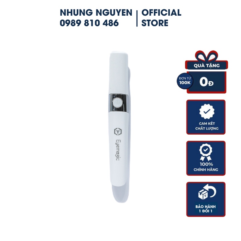 Máy Massage F52E NanoTime Beauty Nhật Bản Ngừa Thâm Quầng Bọng Mắt Xoá Bọng Và Nhăn Mắt, BH 2 Năm