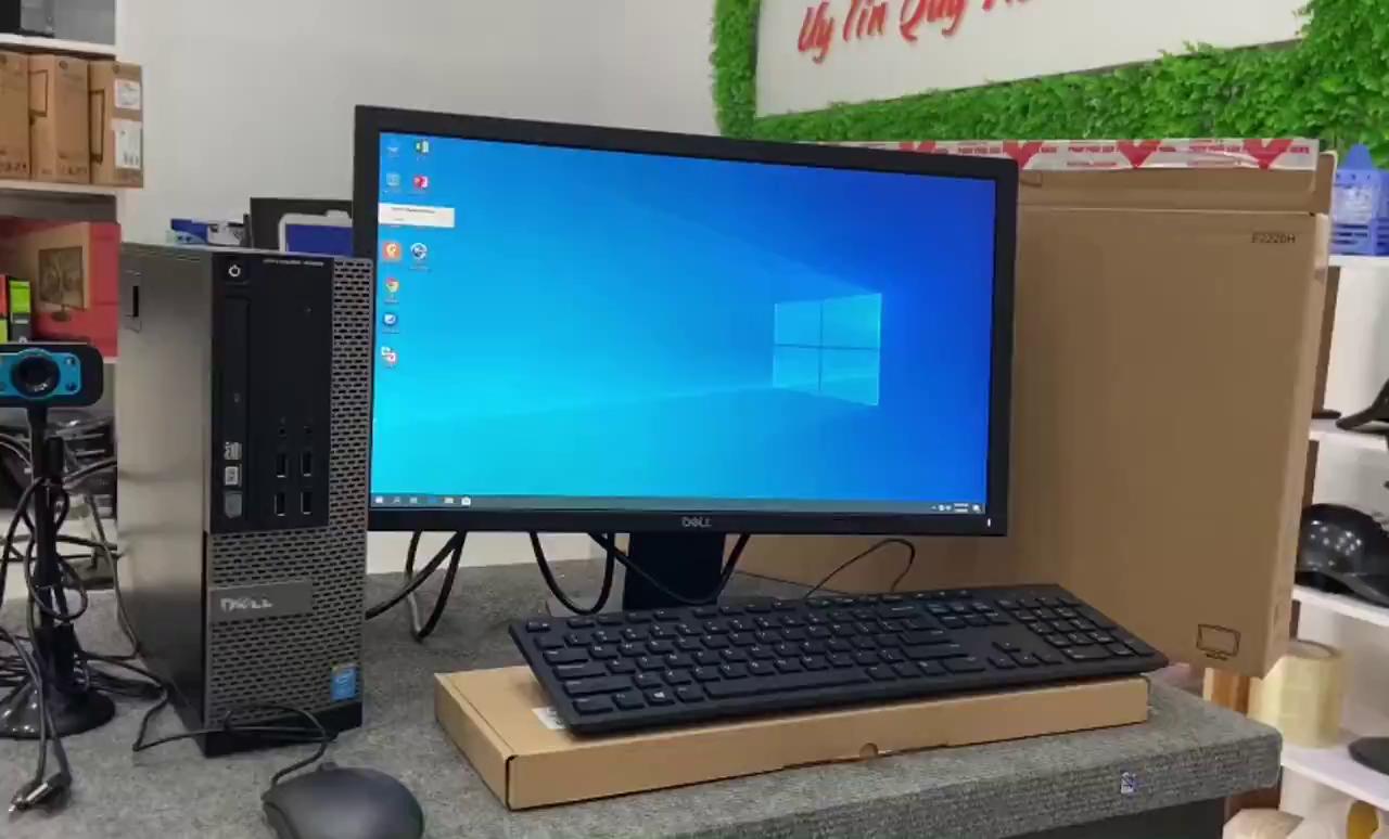 Bộ máy tính Để bàn Dell Core i7 - i5 - i3 Ram 8Gb SSD 120GB Vàn Màn hình Dell 19inh - Tặng bàn phím chuột - Bảo hành | BigBuy360 - bigbuy360.vn