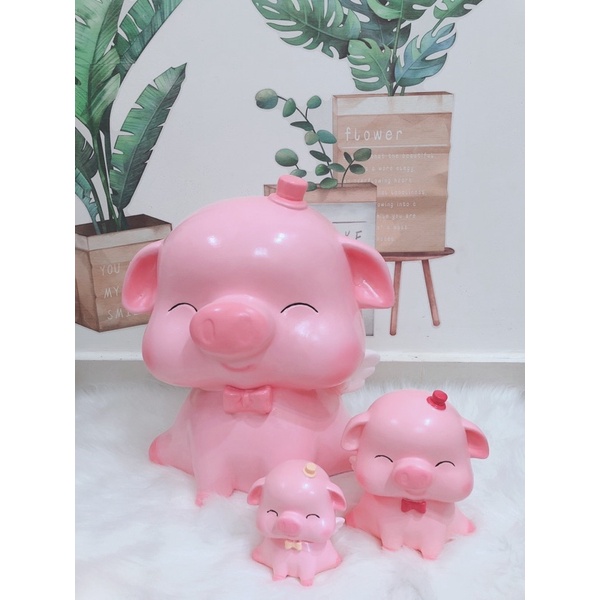 Heo thiên thần tài lộc size khủng 29x40