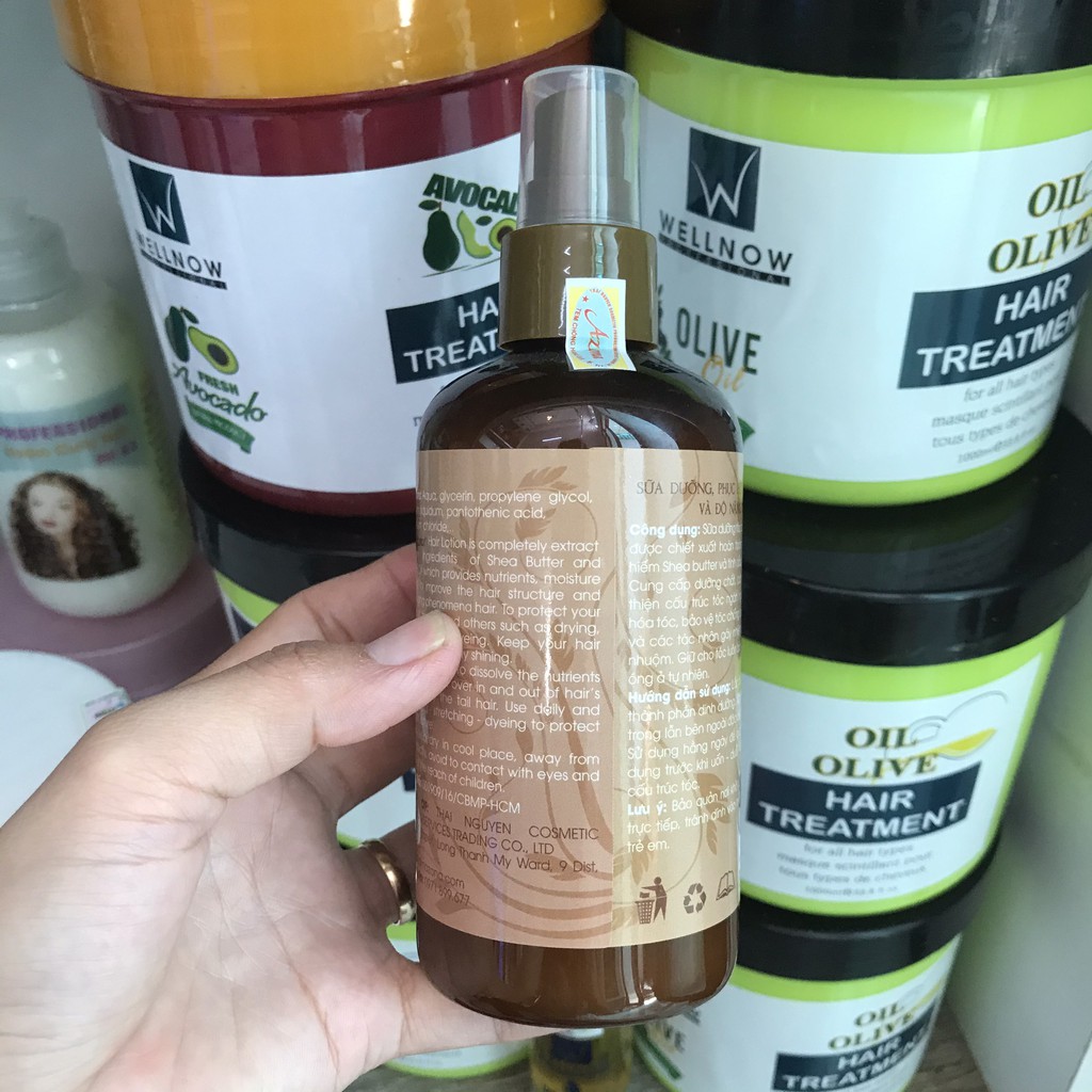 Sữa dưỡng, phục hồi tạo độ bóng mượt cho tóc Azona 250ml