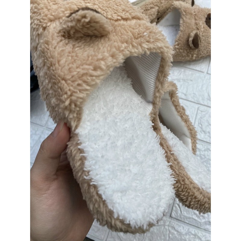 Dép Bông Đi Trong Nhà Mặt Lợn Siêu Ỉn Cute Siêu Ấm