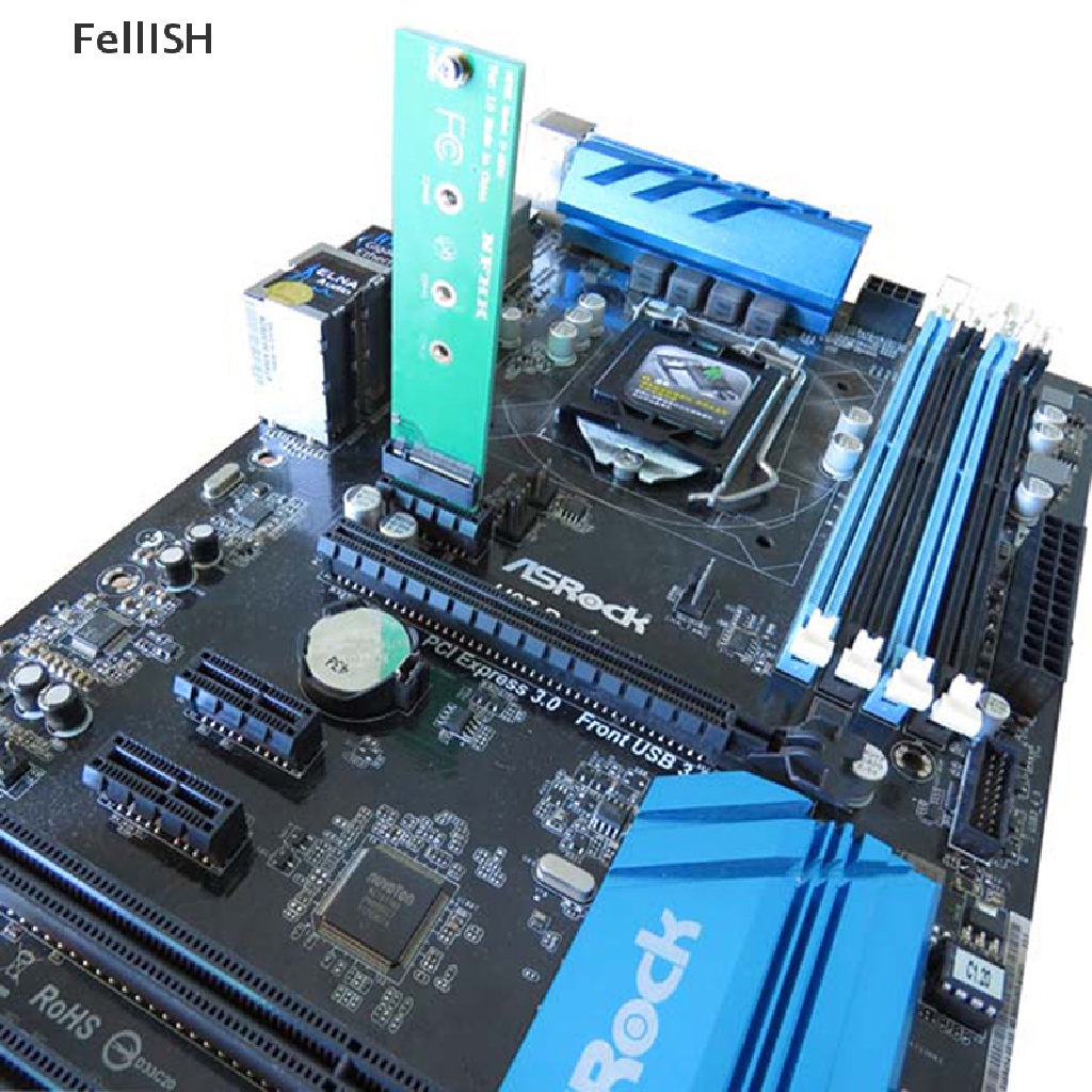 Thẻ Chuyển Đổi PCIe PCIe x4 x2 M.2 NGFF SSD Sang PCIe x1 Sang M.2 439br