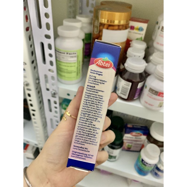 Viên uống Abtei Venen Aktiv Dragees giãn tĩnh mạch