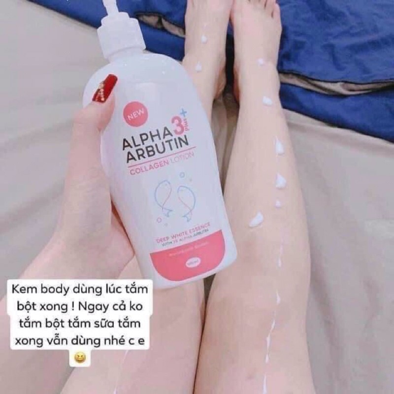 Lotion dưỡng thể Alpha arbutin 3 Plus + Thái Lanl