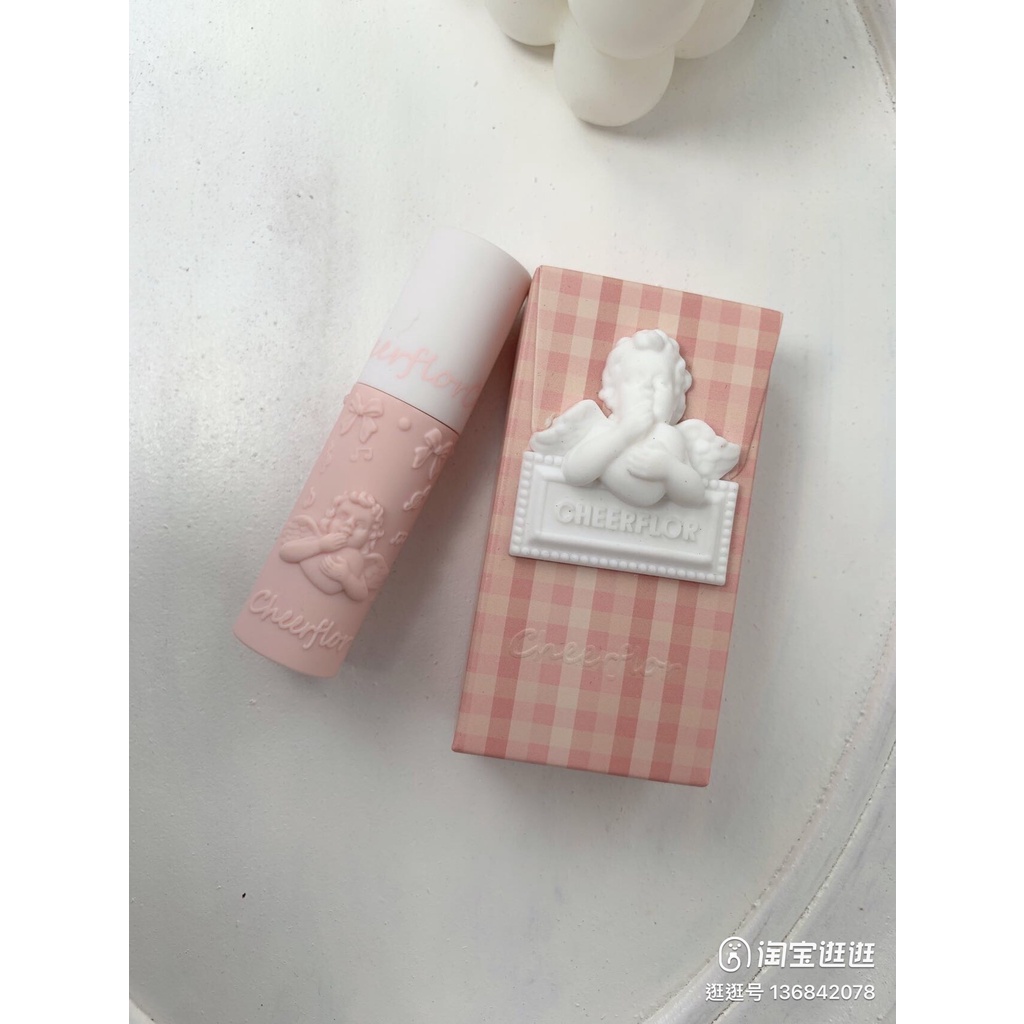 Son Kem Lì Dập Nổi Họa Tiết Thiên Thần cheerflor Cho Học Sinh