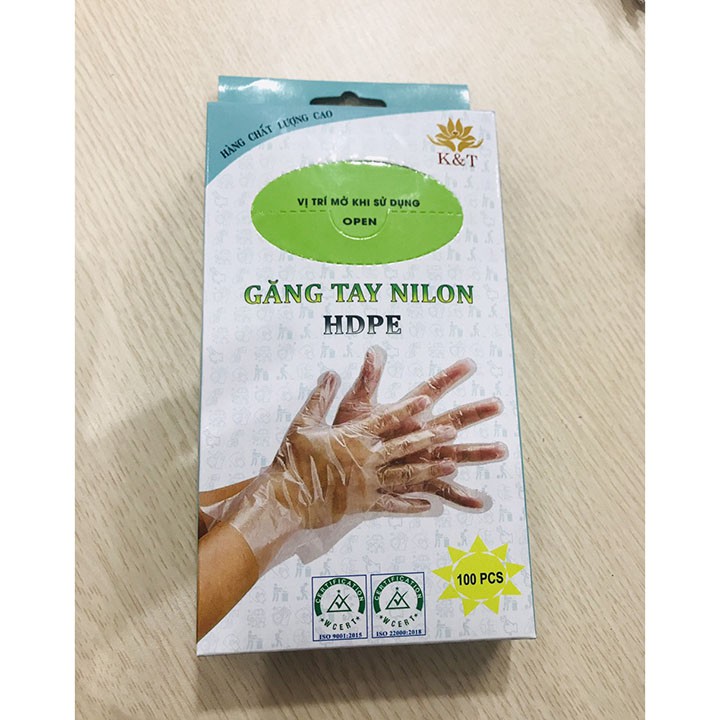 GĂNG TAY NẤU ĂN NILON HDPE HÀNG XUẤT CHÂU ÂU