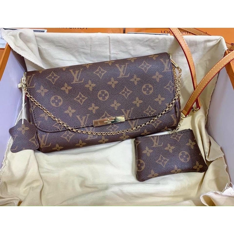 Set Lv kèm ví có dây đeo