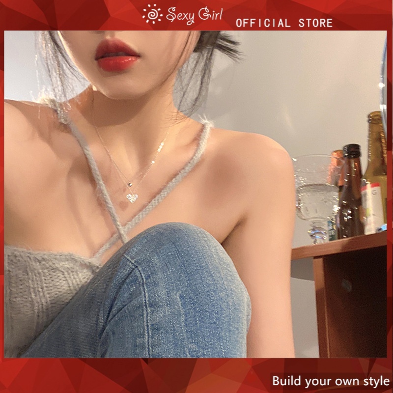 Vòng cổ Thiết Kế Hai Lớp Cao Cấp Sang Trọng Thời Trang Cho Nữ