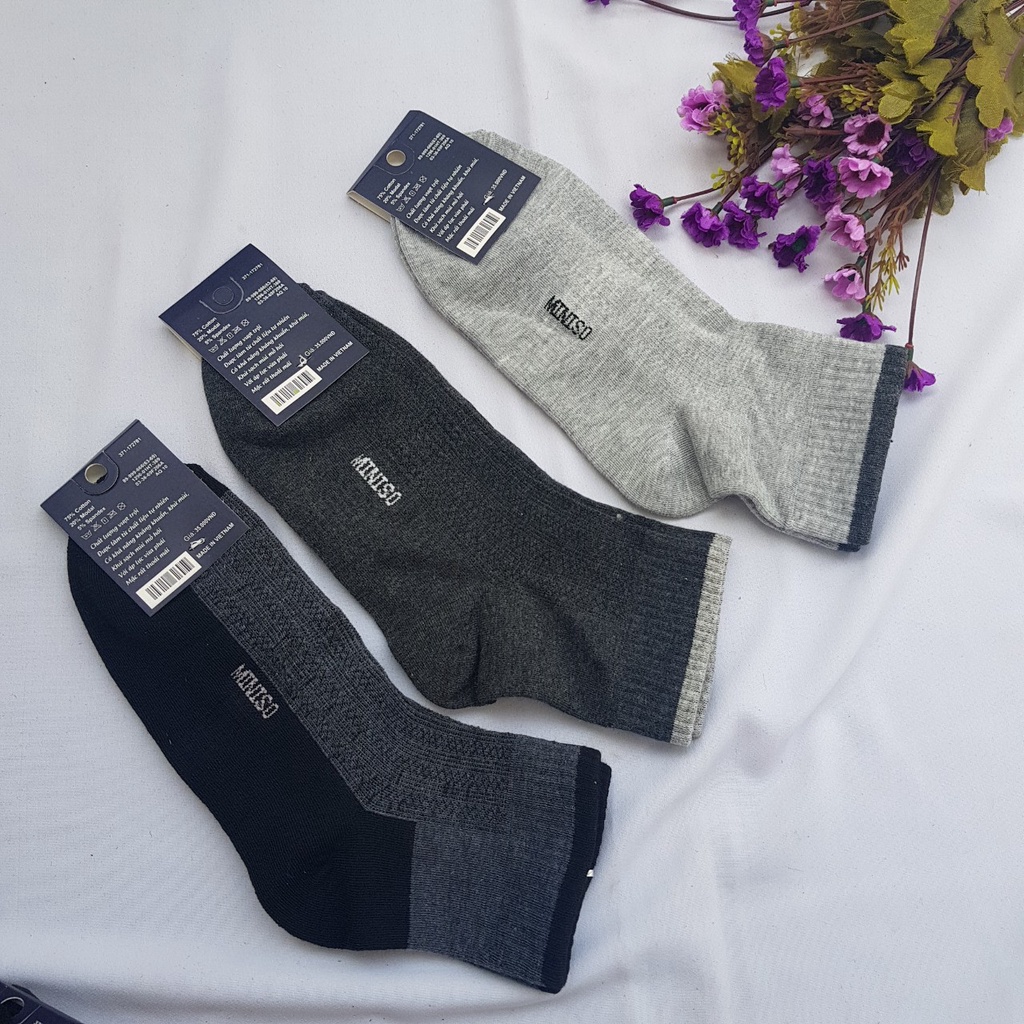 Tất miniso cổ cao