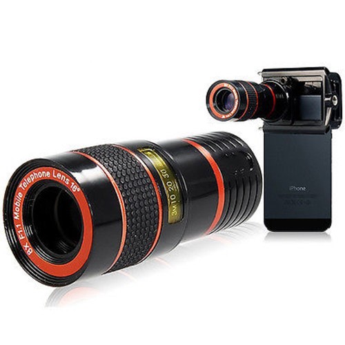 "HOT" Ống Lens 12x Zoom 8x Cho Tất Cả Các Dòng Điện Thoại