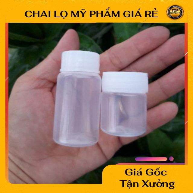 [RẺ VÔ ĐỊCH] [100c] Hũ nhựa mềm 10ml,15ml,30ml , phụ kiện du lịch