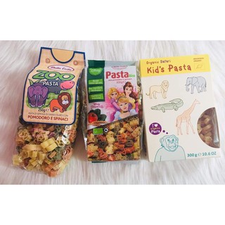 MỲ NUI PASTA ORGANIC HÌNH THÚ, HÌNH CÔNG CHÚA 20G date 2020