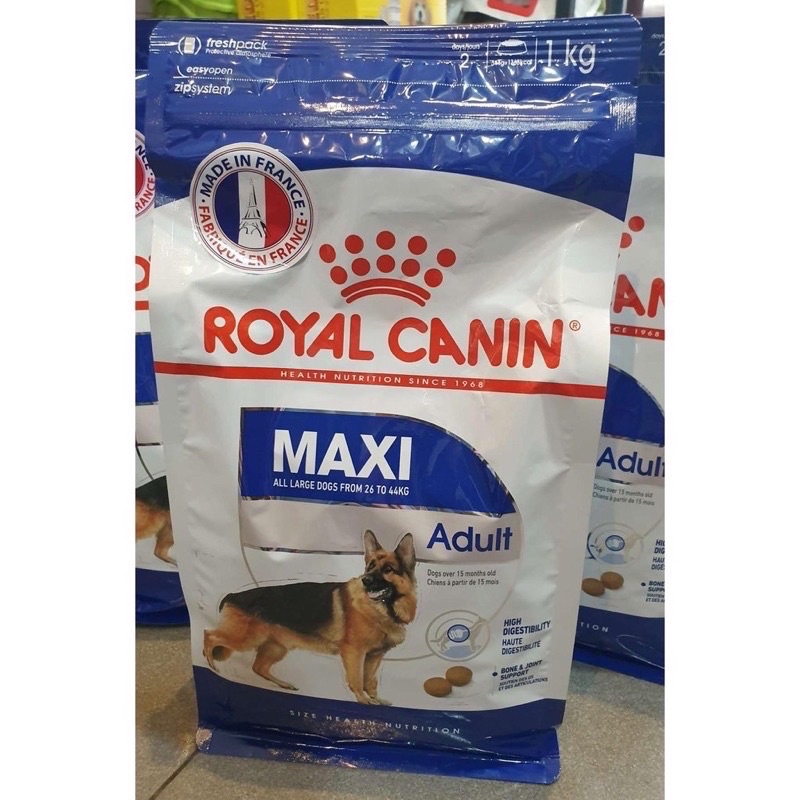Thức ăn cho chó Royal Maxi Adult 1kg